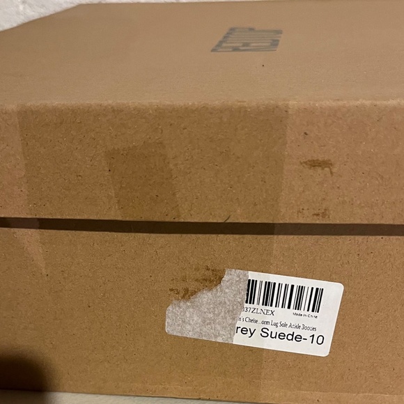 REDTOP Elastic Chelsea Boots Chunky Block Heel Platform Lug Sole NEW 10 - Picture 4 of 5